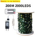 100M Waterproof LED Green Wire String Lights for Events 100M Waterproof LED Green Wire String Lights for Events
