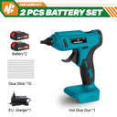 100W 280°C Cordless Hot Melt Glue Gun Portable Rechargeable 100W 280°C Cordless Hot Melt Glue Gun Portable Rechargeable