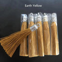 Silk Tassel Earrings Kit with Silver Caps for DIY Jewelry Silk Tassel Earrings Kit with Silver Caps for DIY Jewelry