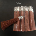 Silk Tassel Earrings Kit with Silver Caps for DIY Jewelry Silk Tassel Earrings Kit with Silver Caps for DIY Jewelry