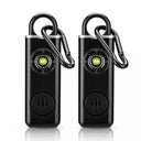 130dB Siren Keychain for Women's Self Defense Alarm Flashlight 130dB Siren Keychain for Women's Self Defense Alarm Flashlight