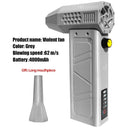 140000RPM Air Blower Power Display Handheld Turbo Fan 140000RPM Air Blower Power Display Handheld Turbo Fan