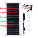 150W 300W Solar Panel Charging Kit With Dual USB Ports 150W 300W Solar Panel Charging Kit With Dual USB Ports