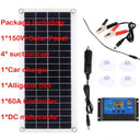 150W/300W Solar Panel Charging Kit with Dual USB Ports 150W/300W Solar Panel Charging Kit with Dual USB Ports