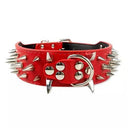 Spiked Leather Dog Collar Stylish Accessory for Trendsetting Pets Spiked Leather Dog Collar Stylish Accessory for Trendsetting Pets