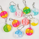 20 Mini Pop Keychain Fidget Toys for Toddler Sensory Fun 20 Mini Pop Keychain Fidget Toys for Toddler Sensory Fun