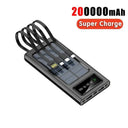 200000mAh Portable Solar Power Bank With Fast Charging 200000mAh Portable Solar Power Bank With Fast Charging