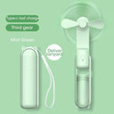 2000mAh Mini Portable Fan USB Rechargeable Handheld Cooler 2000mAh Mini Portable Fan USB Rechargeable Handheld Cooler