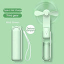 2000mAh Mini Portable Fan USB Rechargeable Handheld Cooler 2000mAh Mini Portable Fan USB Rechargeable Handheld Cooler