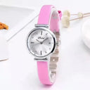 Womens Fashion Watch Elegant Leather Strap Quartz Timepiece Womens Fashion Watch Elegant Leather Strap Quartz Timepiece