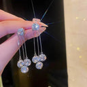 2023 Korean New Light Luxury Zircon Moon Star Earrings 2023 Korean New Light Luxury Zircon Moon Star Earrings