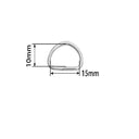 Vintage Metal D Ring Buckles for Stylish DIY Sewing Vintage Metal D Ring Buckles for Stylish DIY Sewing