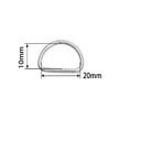 Vintage Metal D Ring Buckles for Stylish DIY Sewing Vintage Metal D Ring Buckles for Stylish DIY Sewing