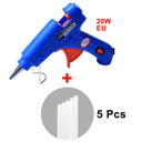 20W Hot Melt Glue Gun with Seal Wax Glue Sticks Tool 20W Hot Melt Glue Gun with Seal Wax Glue Sticks Tool