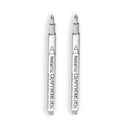 Brush Metallic Marker Pens Set for Gold Silver Crafts Brush Metallic Marker Pens Set for Gold Silver Crafts