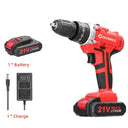 21V Cordless Impact Drill 3-in-1 Electric Screwdriver 21V Cordless Impact Drill 3-in-1 Electric Screwdriver