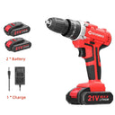 21V Cordless Impact Drill 3-in-1 Electric Screwdriver 21V Cordless Impact Drill 3-in-1 Electric Screwdriver