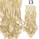 Hair Extensions: 24 Inch Blonde Black Clip-in Hair Extensions: 24 Inch Blonde Black Clip-in