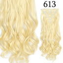 Hair Extensions: 24 Inch Blonde Black Clip-in Hair Extensions: 24 Inch Blonde Black Clip-in