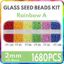Vibrant Glass Seed Bead Kit Spark Your Jewelry Making Passion Vibrant Glass Seed Bead Kit Spark Your Jewelry Making Passion
