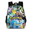 2PC/3PC-Set Pikachu Pokemon Backpack for School Kids 2PC/3PC-Set Pikachu Pokemon Backpack for School Kids