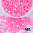 Macaroon AB Color Pearl Beads Set for DIY Jewelry and Nail Art Macaroon AB Color Pearl Beads Set for DIY Jewelry and Nail Art