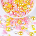Macaroon AB Color Pearl Beads Set for DIY Jewelry and Nail Art Macaroon AB Color Pearl Beads Set for DIY Jewelry and Nail Art