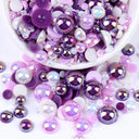 Macaroon AB Color Pearl Beads Set for DIY Jewelry and Nail Art Macaroon AB Color Pearl Beads Set for DIY Jewelry and Nail Art