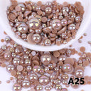 Macaroon AB Color Pearl Beads Set for DIY Jewelry and Nail Art Macaroon AB Color Pearl Beads Set for DIY Jewelry and Nail Art