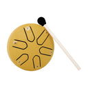 3 Inch 6-Tone Steel Tongue Drum Mini Hand Pan Drum Gift 3 Inch 6-Tone Steel Tongue Drum Mini Hand Pan Drum Gift