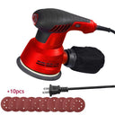 300W Electric Eccentric Sander 6 Gears 5 Inch Dust Box 300W Electric Eccentric Sander 6 Gears 5 Inch Dust Box