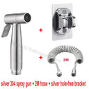 304 Steel Handheld Bidet Spray For Self Cleaning Hygiene 304 Steel Handheld Bidet Spray For Self Cleaning Hygiene