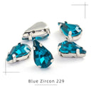 Crystal Drop Rhinestone Sewing Set DIY Glamour Kit 30 Pcs Crystal Drop Rhinestone Sewing Set DIY Glamour Kit 30 Pcs