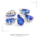 Crystal Drop Rhinestone Sewing Set DIY Glamour Kit 30 Pcs Crystal Drop Rhinestone Sewing Set DIY Glamour Kit 30 Pcs