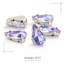 Crystal Drop Rhinestone Sewing Set DIY Glamour Kit 30 Pcs Crystal Drop Rhinestone Sewing Set DIY Glamour Kit 30 Pcs