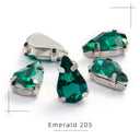 Crystal Drop Rhinestone Sewing Set DIY Glamour Kit 30 Pcs Crystal Drop Rhinestone Sewing Set DIY Glamour Kit 30 Pcs