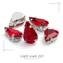 Crystal Drop Rhinestone Sewing Set DIY Glamour Kit 30 Pcs Crystal Drop Rhinestone Sewing Set DIY Glamour Kit 30 Pcs