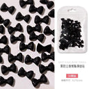 3D Black and White Bowknot Resin Nail Art Kit Elevate Designs 3D Black and White Bowknot Resin Nail Art Kit Elevate Designs
