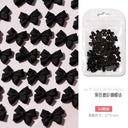3D Black and White Bowknot Resin Nail Art Kit Elevate Designs 3D Black and White Bowknot Resin Nail Art Kit Elevate Designs