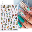 3D Gradient Nail Art Stickers Elevate Your Style Game Chic 3D Gradient Nail Art Stickers Elevate Your Style Game Chic