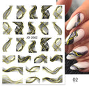 3D Gradient Nail Art Stickers Elevate Your Style Game Chic 3D Gradient Nail Art Stickers Elevate Your Style Game Chic