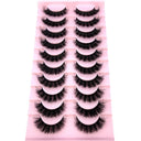 3D Mink False Eyelashes Variety Pack Fluffy Styles for Stunning Eyes 3D Mink False Eyelashes Variety Pack Fluffy Styles for Stunning Eyes