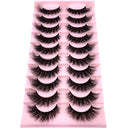 3D Mink False Eyelashes Variety Pack Fluffy Styles for Stunning Eyes 3D Mink False Eyelashes Variety Pack Fluffy Styles for Stunning Eyes