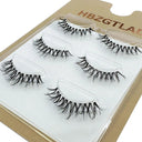 3D Mink Lashes - Natural Black Reusable Eyelashes Set Pack 3D Mink Lashes - Natural Black Reusable Eyelashes Set Pack