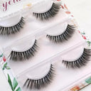 3D Mink Lashes - Natural Black Reusable Eyelashes Set Pack 3D Mink Lashes - Natural Black Reusable Eyelashes Set Pack