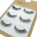 3D Mink Lashes - Natural Black Reusable Eyelashes Set Pack 3D Mink Lashes - Natural Black Reusable Eyelashes Set Pack