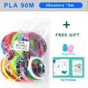 3D Pen Filament Kit Colorful 1.75mm PLA ABS PCL Set 3D Pen Filament Kit Colorful 1.75mm PLA ABS PCL Set