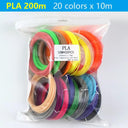 3D Pen Filament Kit Colorful 1.75mm PLA ABS PCL Set 3D Pen Filament Kit Colorful 1.75mm PLA ABS PCL Set