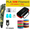 3D Printing Pen for Kids - LED Display PLA ABS Compatible 3D Printing Pen for Kids - LED Display PLA ABS Compatible