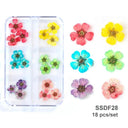 3D Real Floral Nail Art Stickers Set Elevate Your Manicure 3D Real Floral Nail Art Stickers Set Elevate Your Manicure